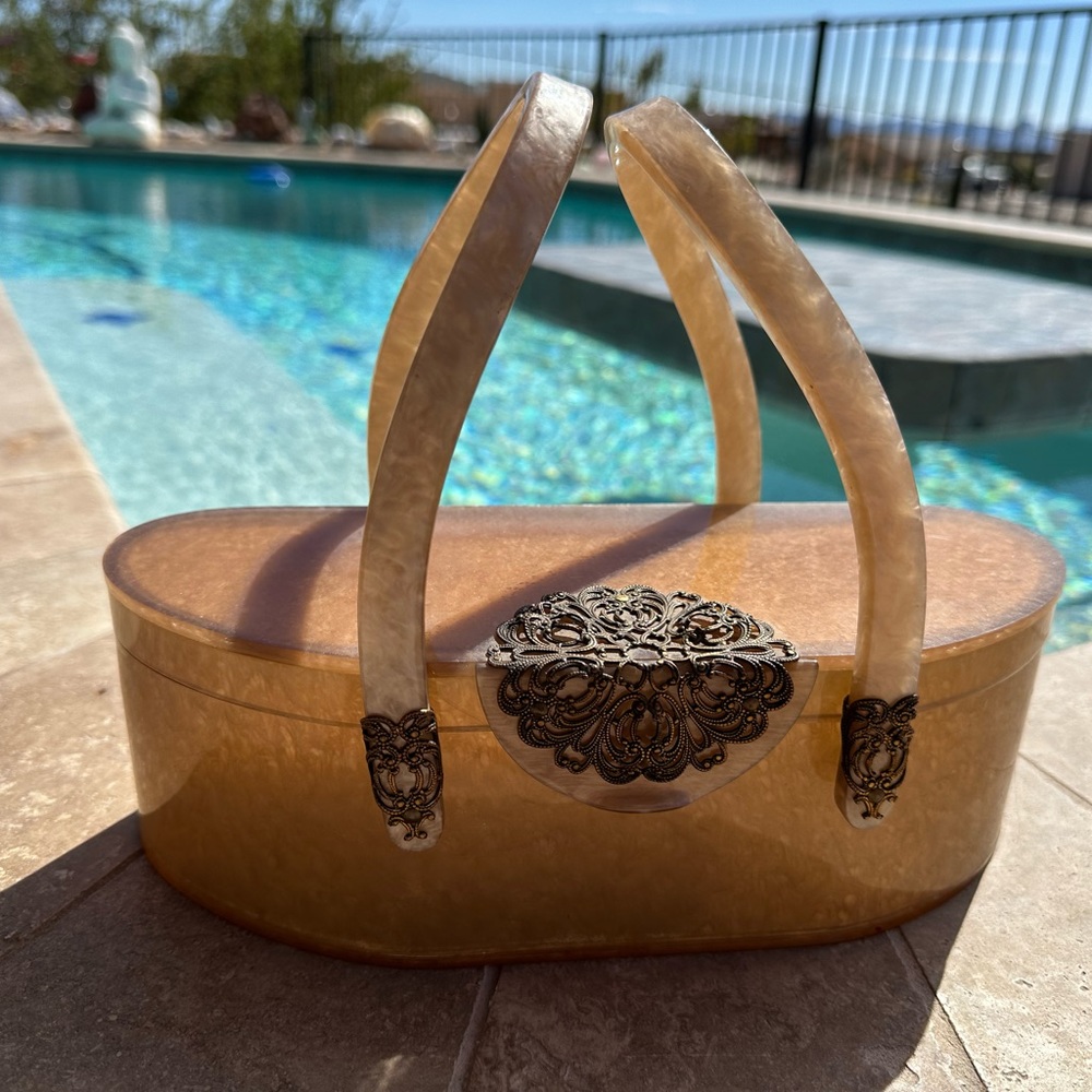 Lucite purse